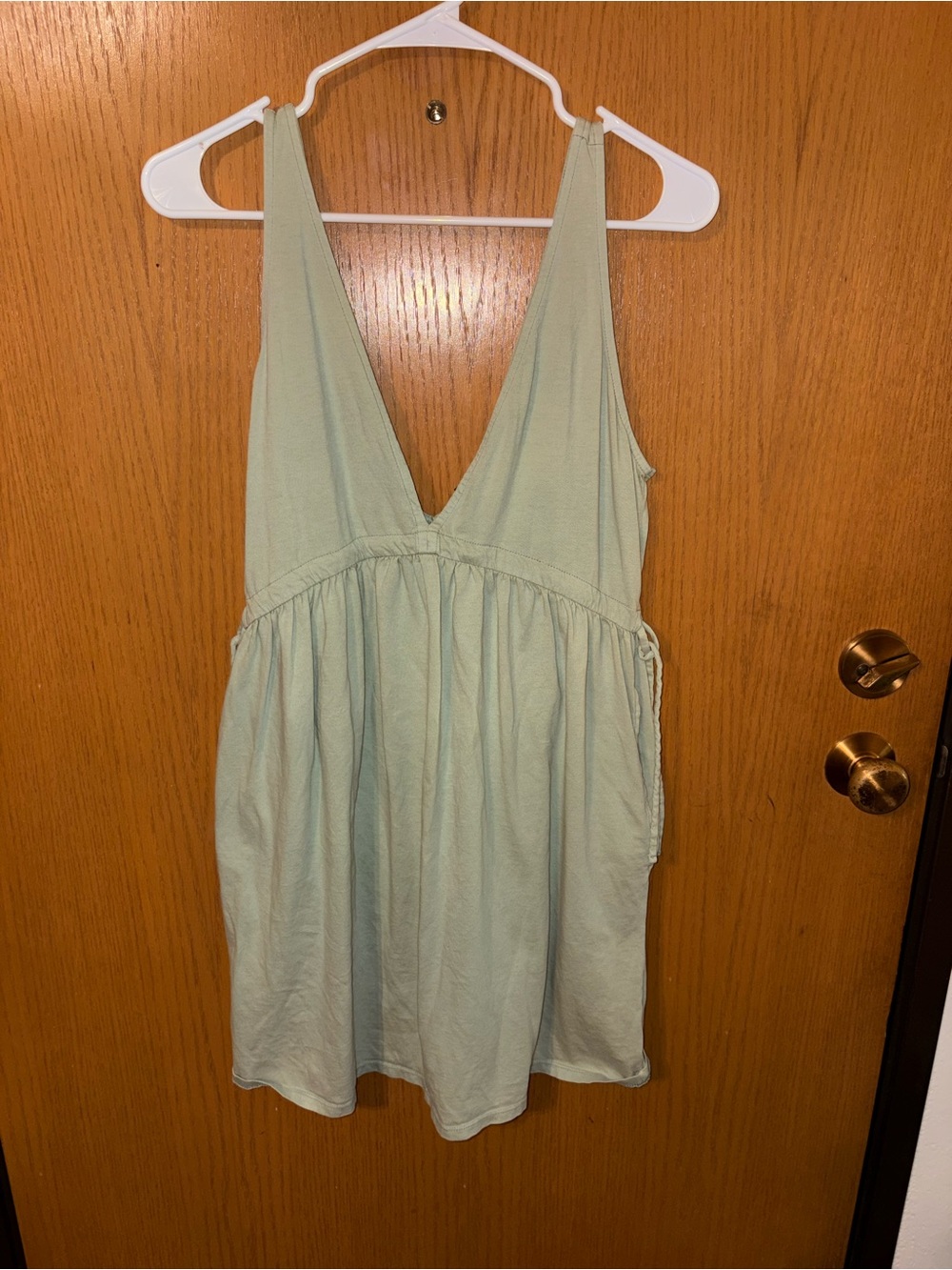 Wild Fable Light Sage Green Mini Dress
